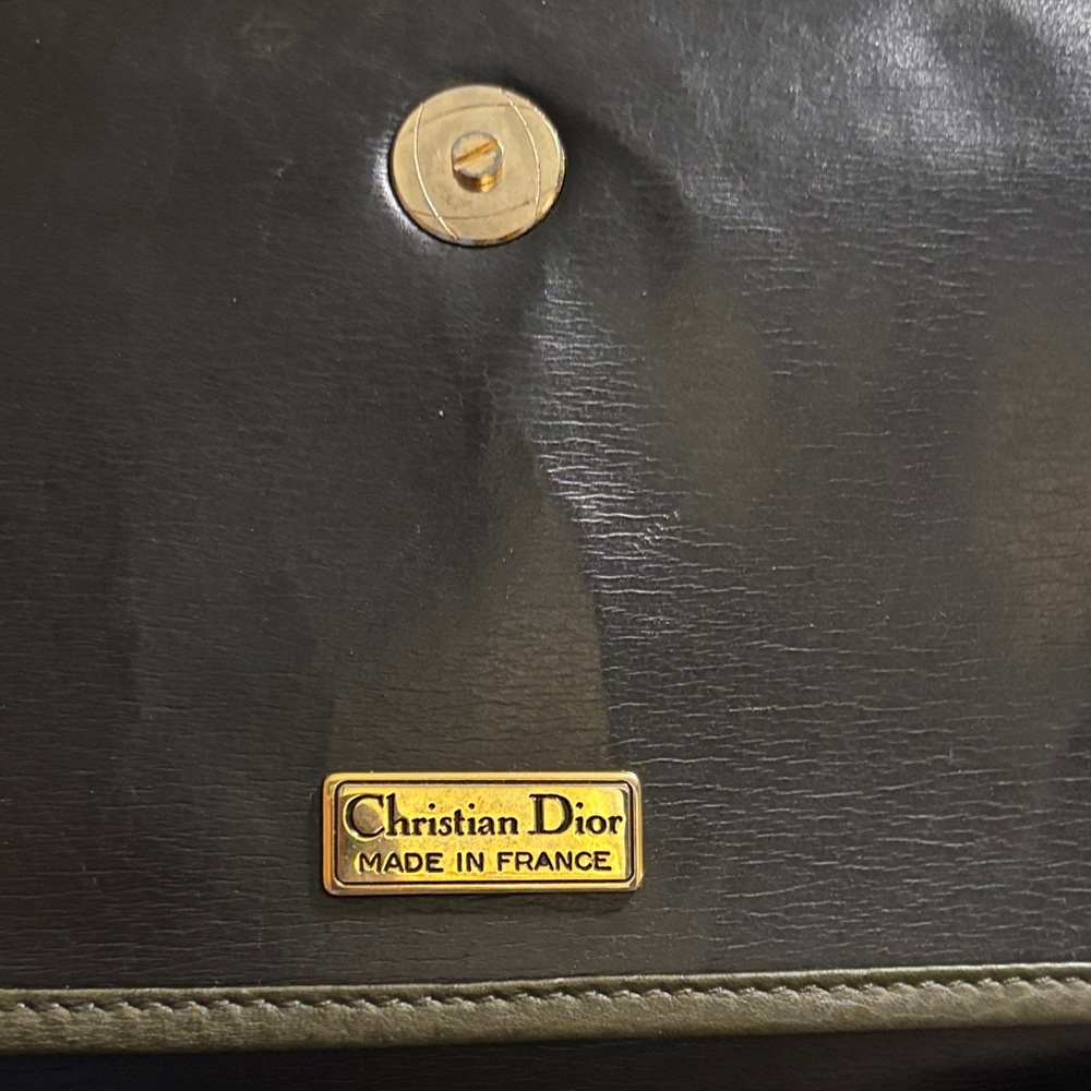 Christian Dior Vintage Pebbled Leather Flap Crossbody Bag - Picture 7 of 16